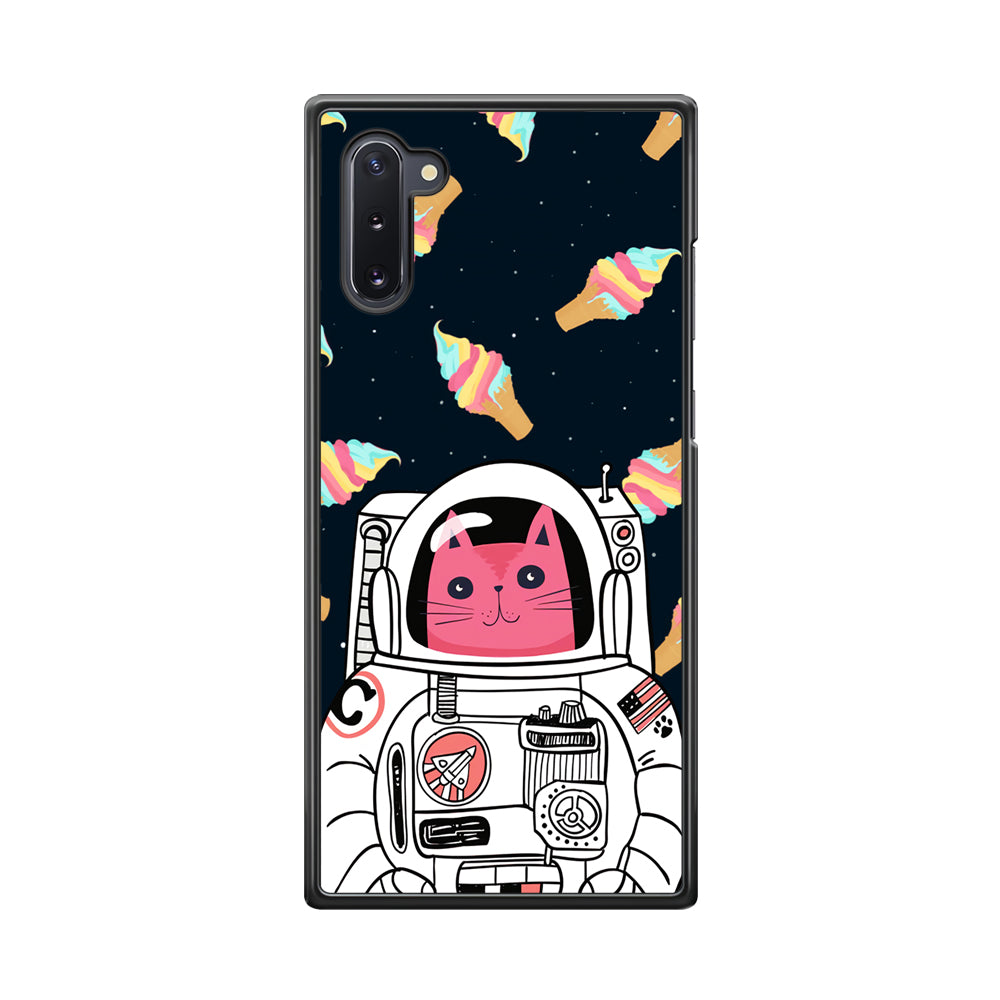 Astrocat in Planet of Ice Cream Samsung Galaxy Note 10 Case