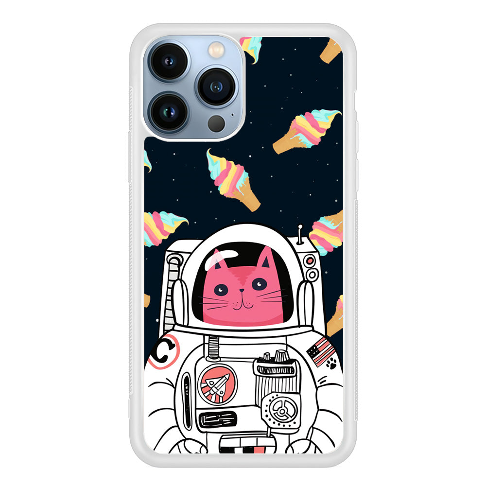 Astrocat in Planet of Ice Cream iPhone 13 Pro Case