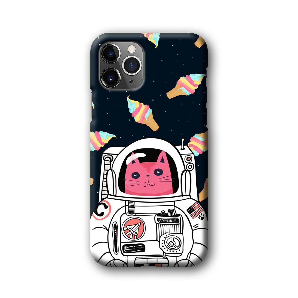 Astrocat in Planet of Ice Cream iPhone 11 Pro Case