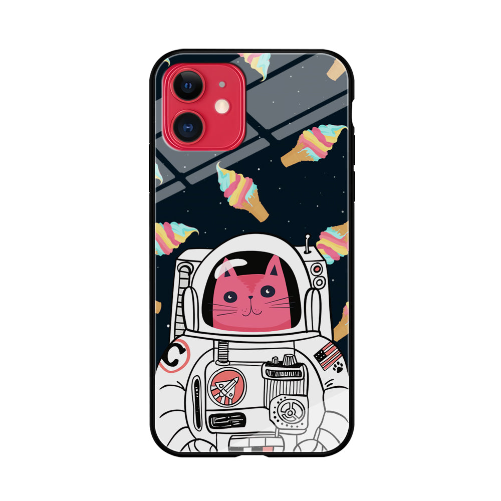 Astrocat in Planet of Ice Cream iPhone 11 Case