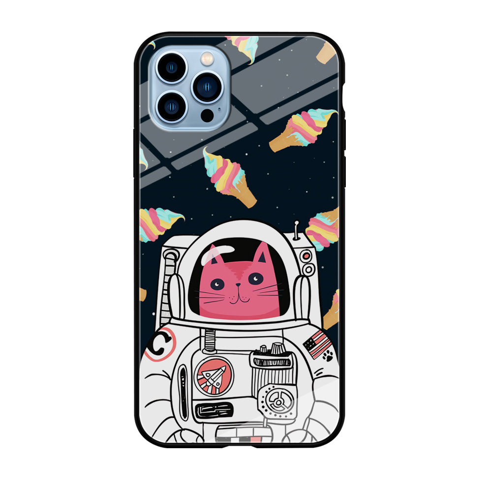 Astrocat in Planet of Ice Cream iPhone 12 Pro Case