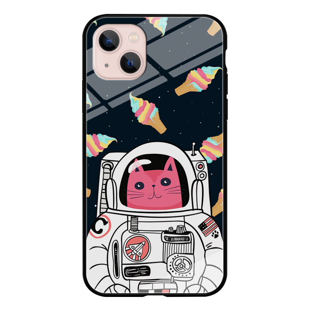 Astrocat in Planet of Ice Cream iPhone 13 Case