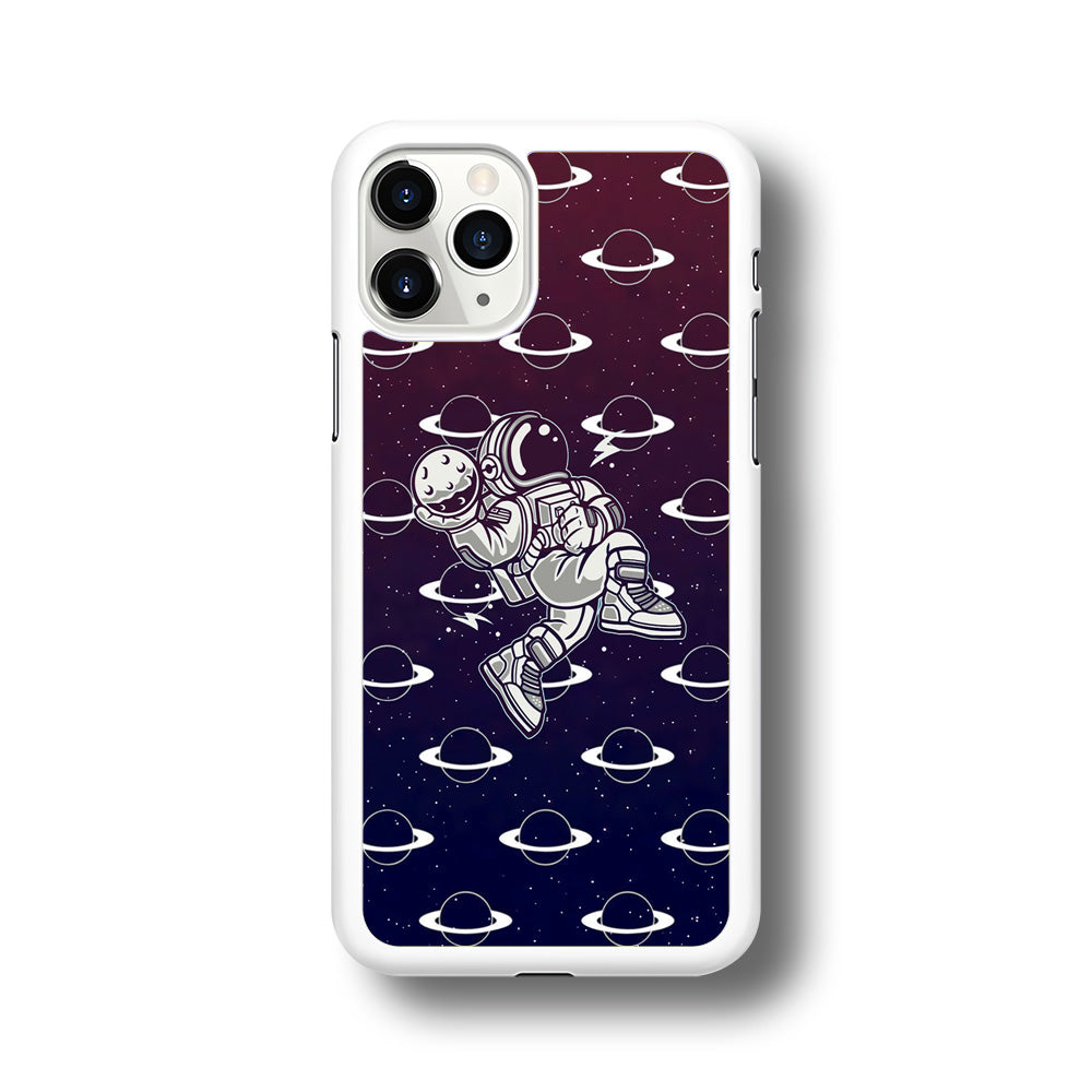 Astronaut Jump and Slam iPhone 11 Pro Max Case