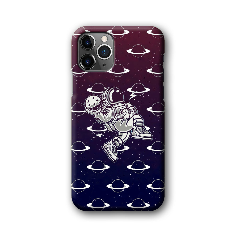 Astronaut Jump and Slam iPhone 11 Pro Case