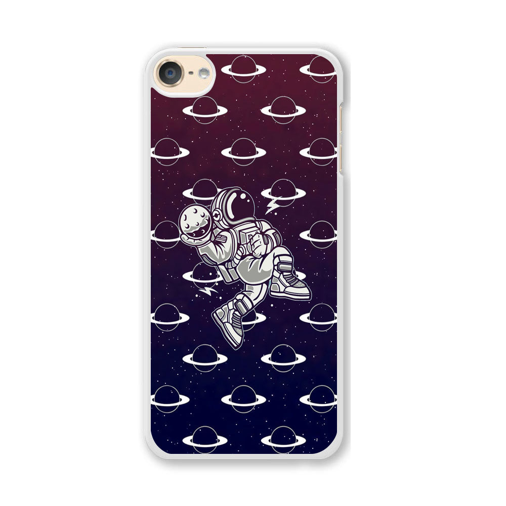 Astronaut Jump and Slam iPod Touch 6 Case