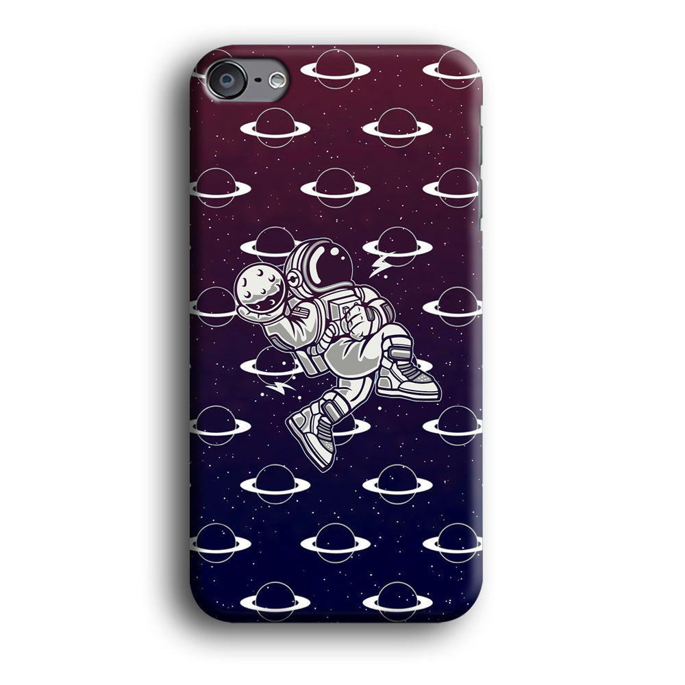 Astronaut Jump and Slam iPod Touch 6 Case