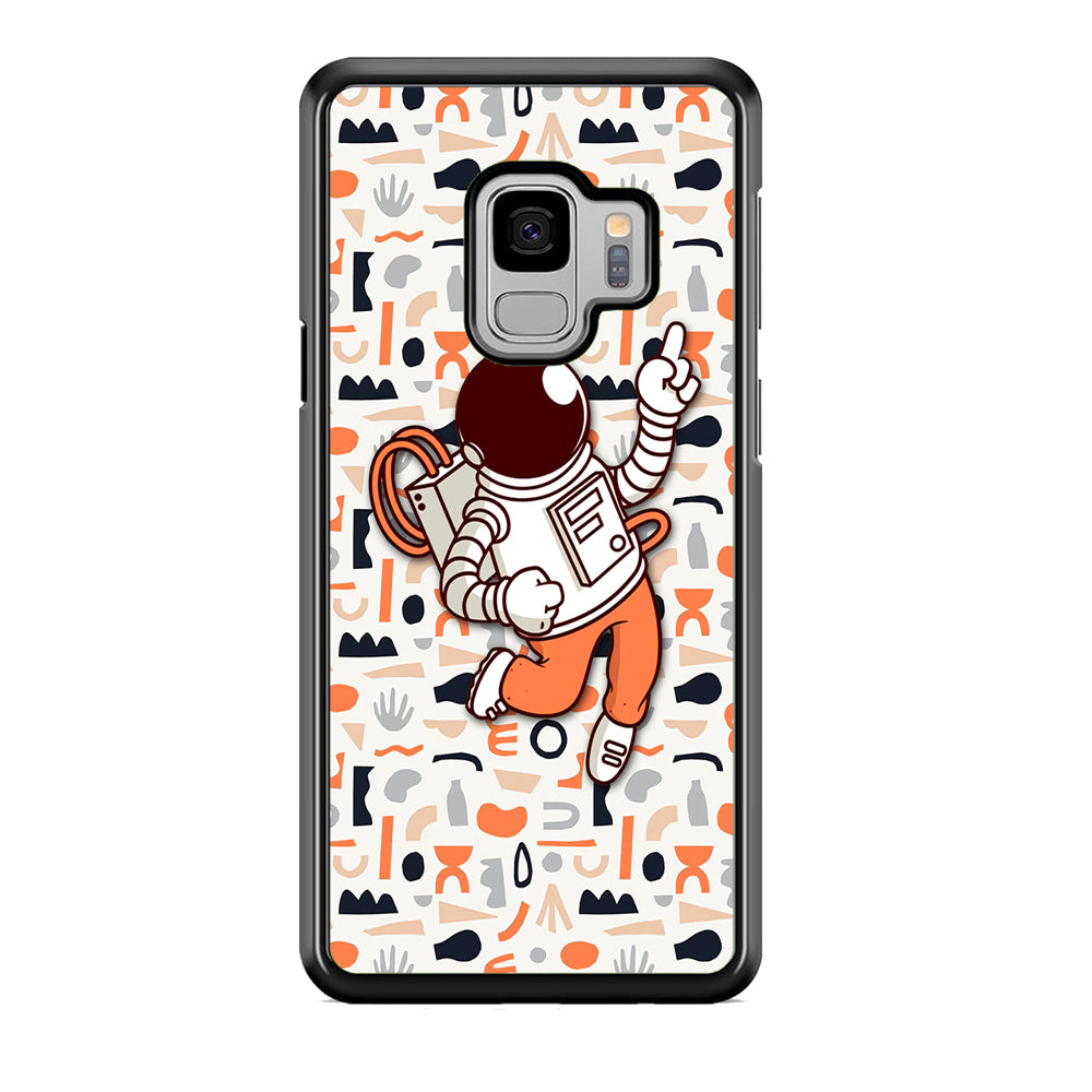 Astronauts Entertainment at Work Samsung Galaxy S9 Case Default Title
