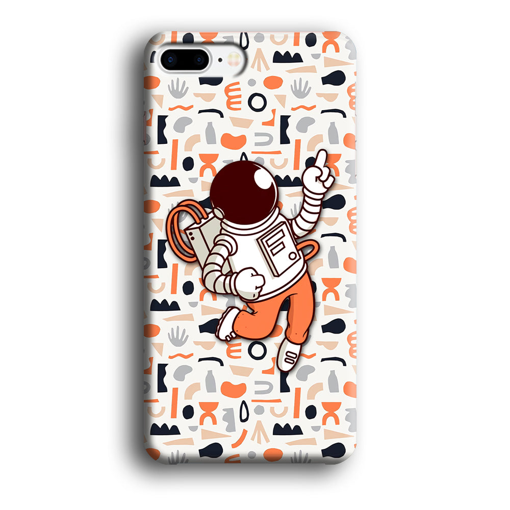 Astronauts Entertainment at Work iPhone 7 Plus Case