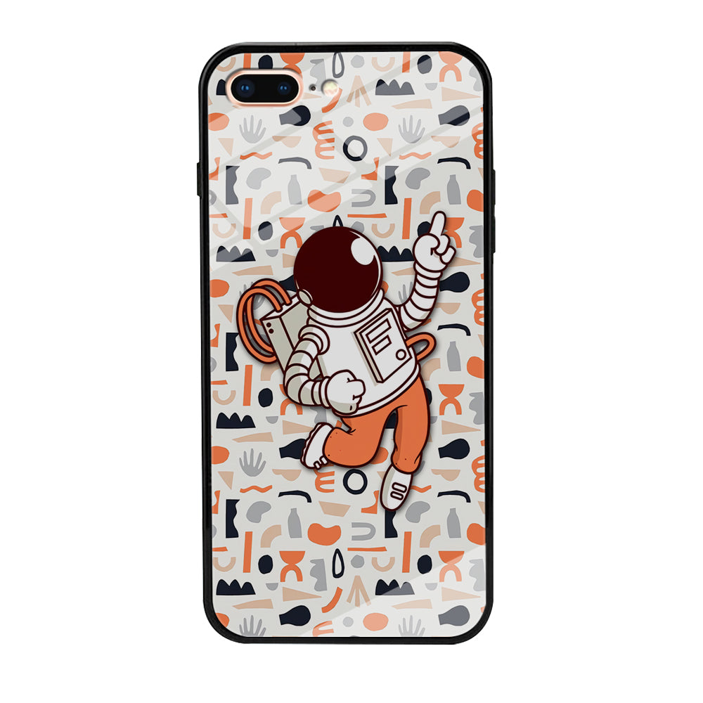 Astronauts Entertainment at Work iPhone 7 Plus Case