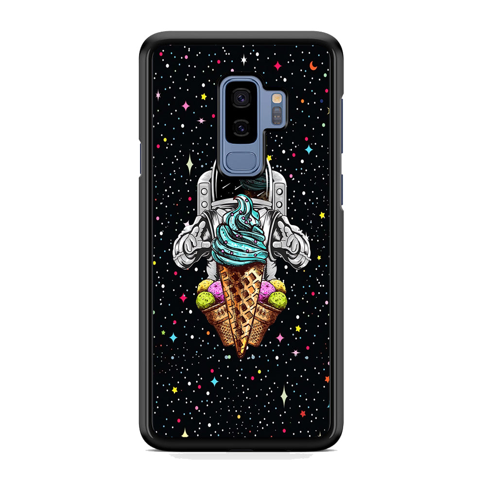 Astronauts Ice Cream Chaser Samsung Galaxy S9 Plus Case