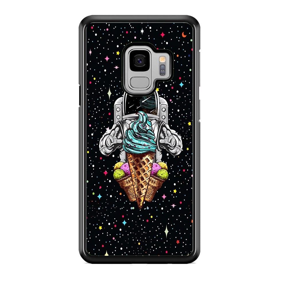 Astronauts Ice Cream Chaser Samsung Galaxy S9 Case Default Title