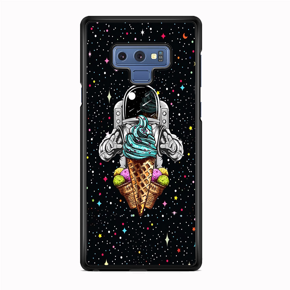 Astronauts Ice Cream Chaser Samsung Galaxy Note 9 Case