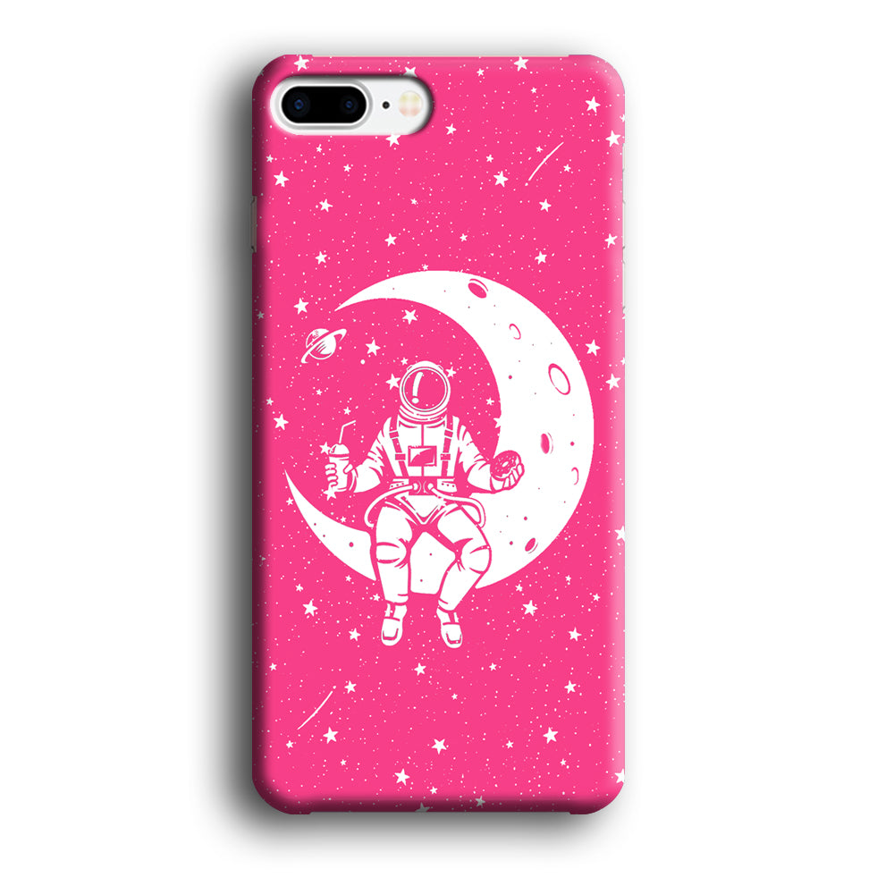 Astronauts Mealtime at The Moon iPhone 7 Plus Case