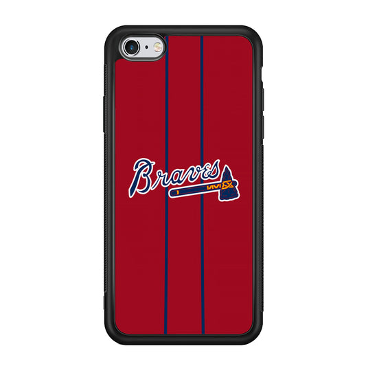 Atlanta Braves Red Light iPhone 6 Plus | 6s Plus Case