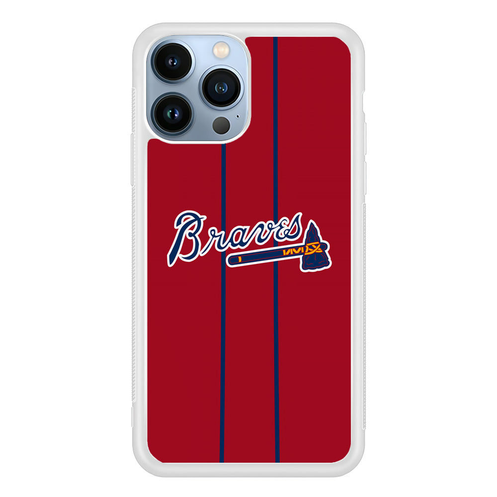 Atlanta Braves Red Light iPhone 13 Pro Case