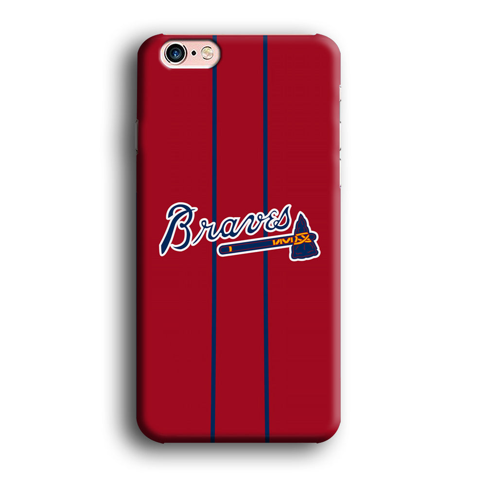 Atlanta Braves Red Light iPhone 6 Plus | 6s Plus Case