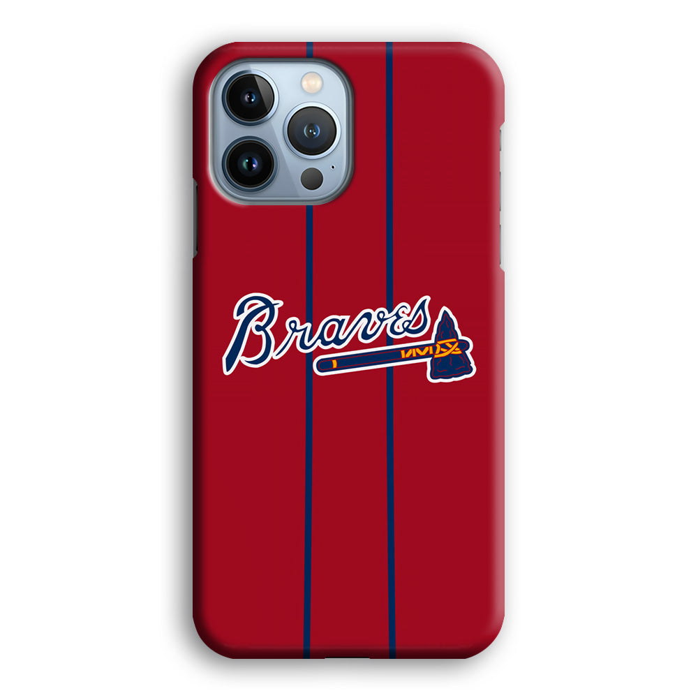 Atlanta Braves Red Light iPhone 13 Pro Case