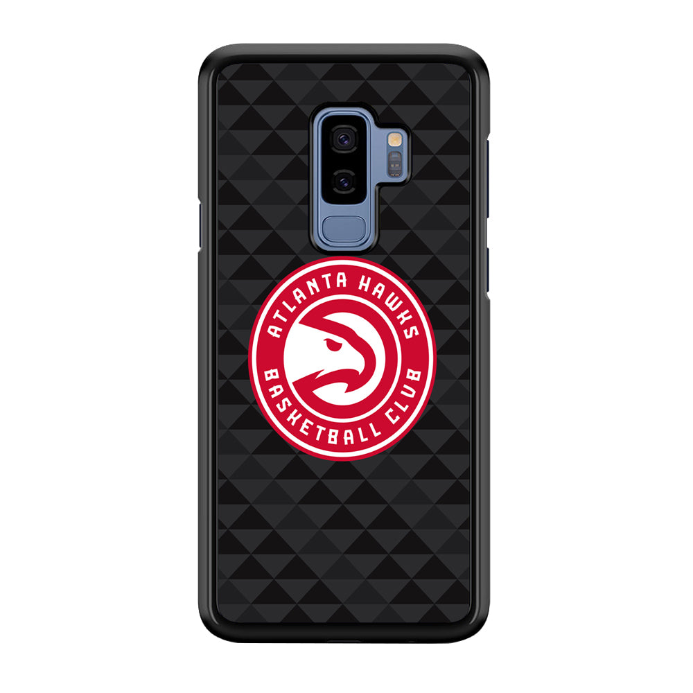 Atlanta Hawks Pattern Of Triangle Samsung Galaxy S9 Plus Case