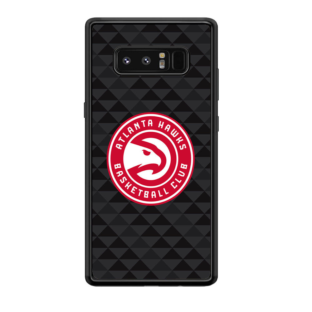 Atlanta Hawks Pattern Of Triangle Samsung Galaxy Note 8 Case