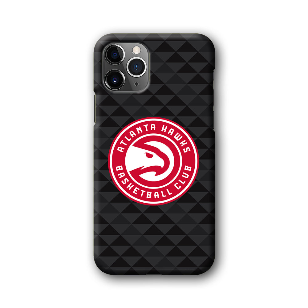 Atlanta Hawks Pattern Of Triangle iPhone 11 Pro Case