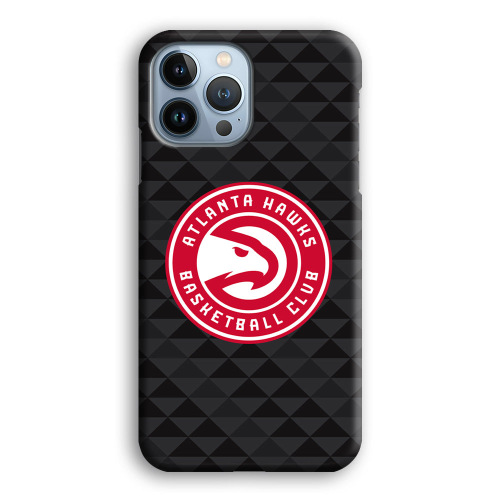 Atlanta Hawks Pattern Of Triangle iPhone 13 Pro Max Case