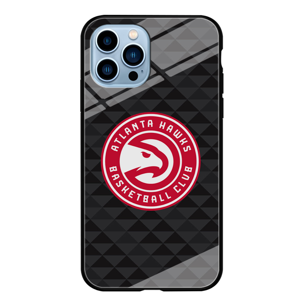 Atlanta Hawks Pattern Of Triangle iPhone 13 Pro Max Case