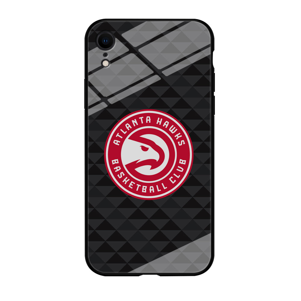 Atlanta Hawks Pattern Of Triangle iPhone XR Case