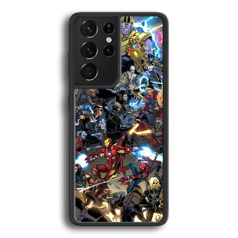 Avenger Infinity Battle Royal Samsung Galaxy S21 Ultra Case