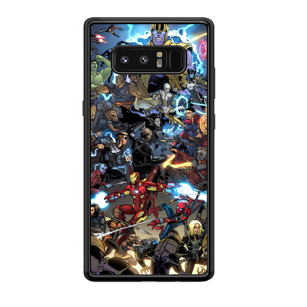 Avenger Infinity Battle Royal Samsung Galaxy Note 8 Case