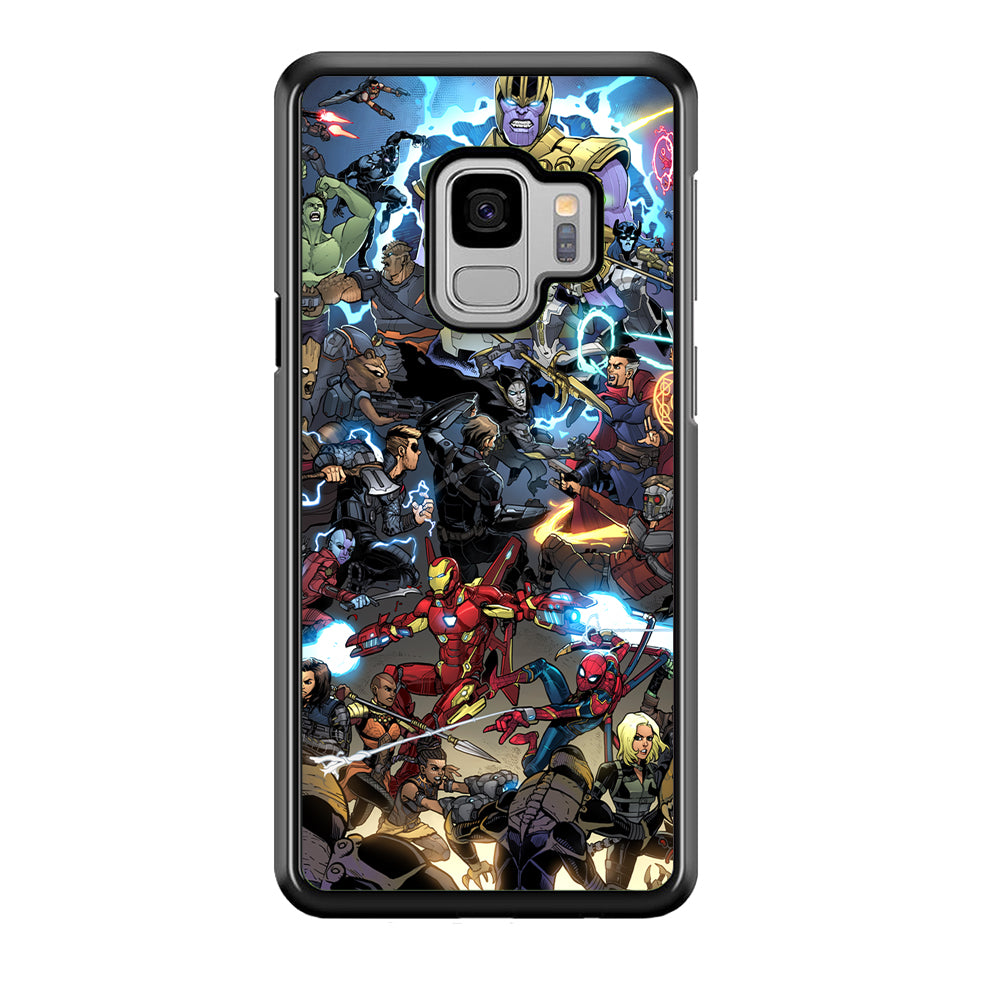 Avenger Infinity Battle Royal Samsung Galaxy S9 Case Default Title