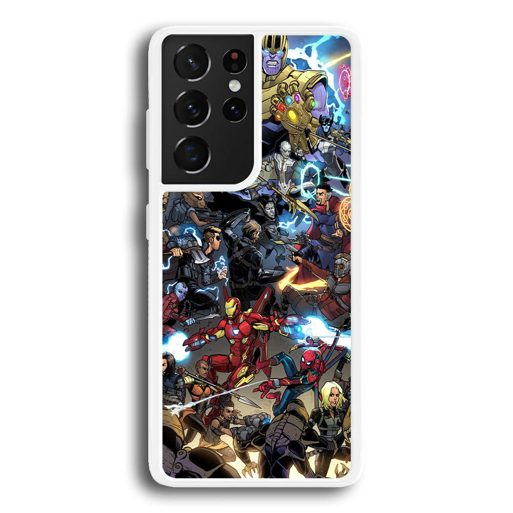 Avenger Infinity Battle Royal Samsung Galaxy S21 Ultra Case