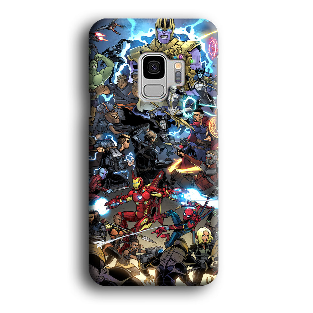 Avenger Infinity Battle Royal Samsung Galaxy S9 Case
