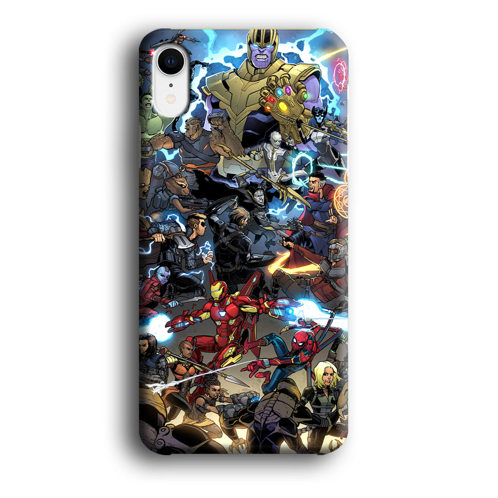 Avenger Infinity Battle Royal iPhone XR Case