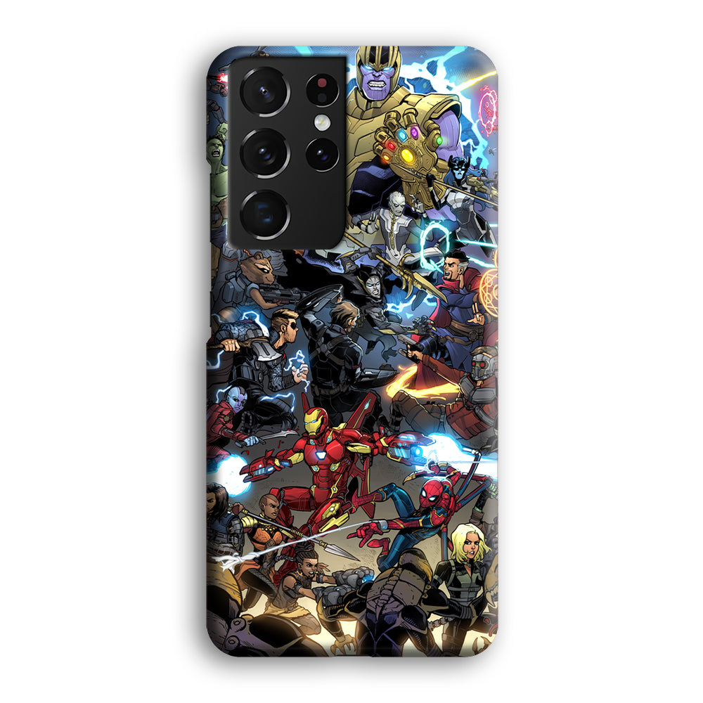 Avenger Infinity Battle Royal Samsung Galaxy S21 Ultra Case