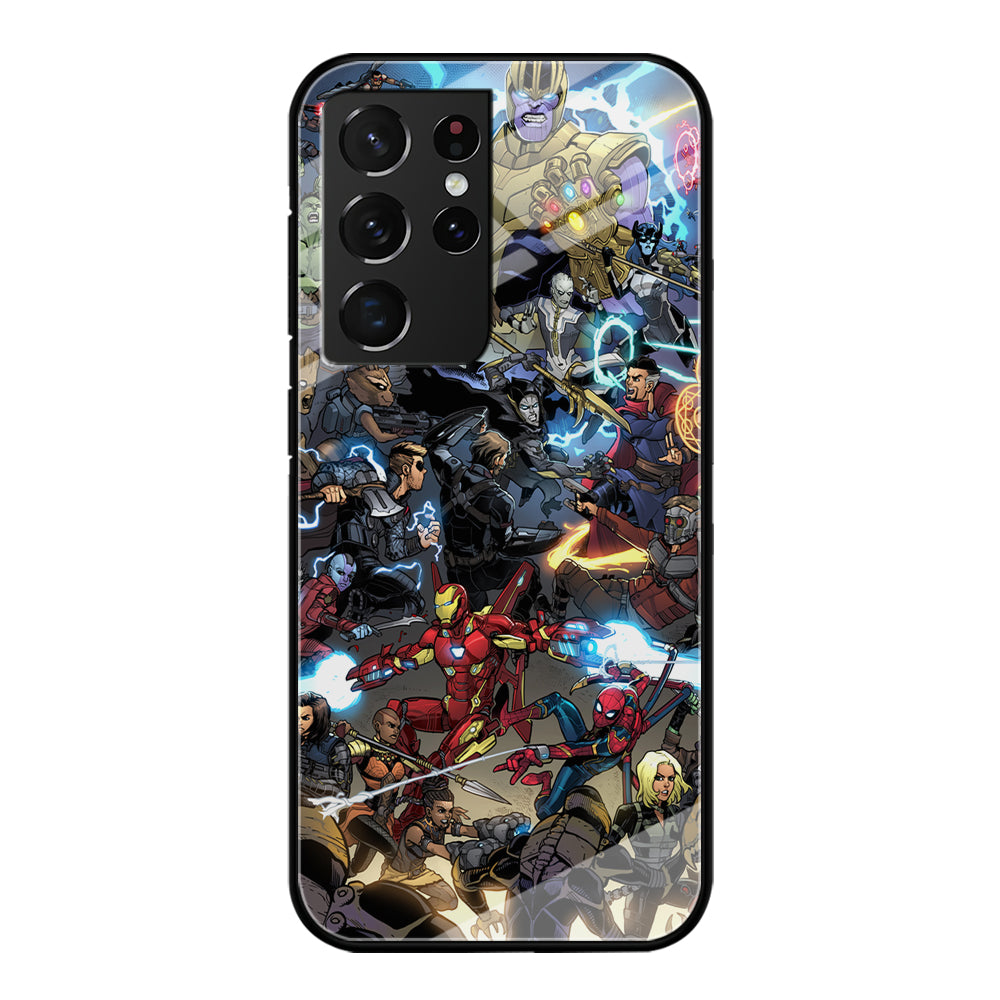 Avenger Infinity Battle Royal Samsung Galaxy S21 Ultra Case
