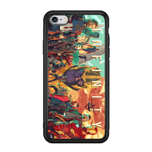 Avenger Infinity Poster of Members iPhone 6 Plus | 6s Plus Case