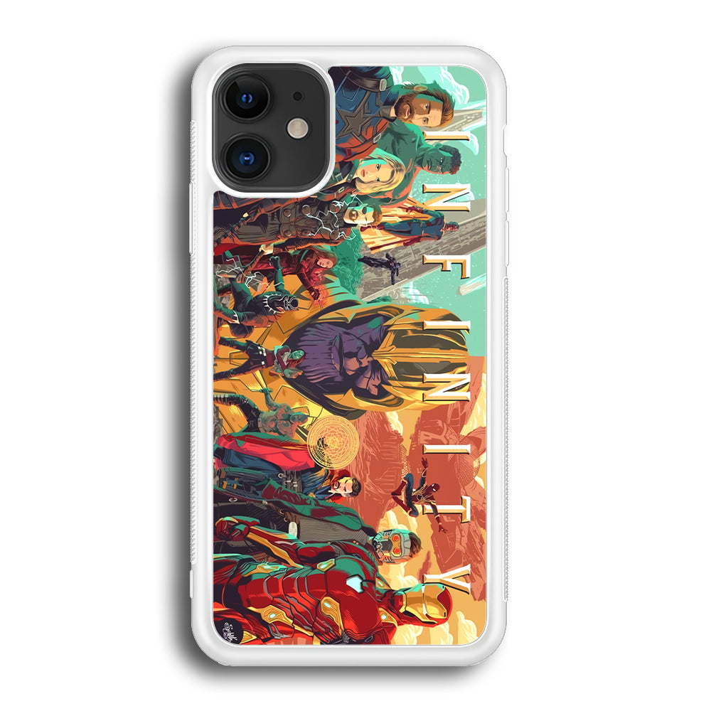 Avenger Infinity Poster of Members iPhone 12 Case