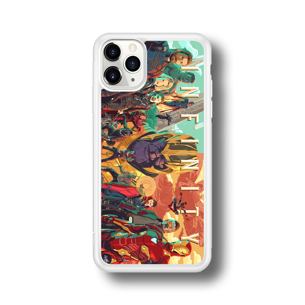 Avenger Infinity Poster of Members iPhone 11 Pro Case