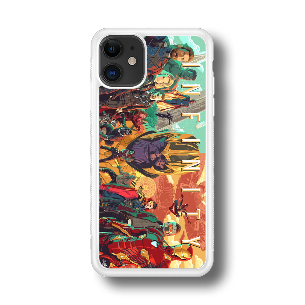 Avenger Infinity Poster of Members iPhone 11 Case