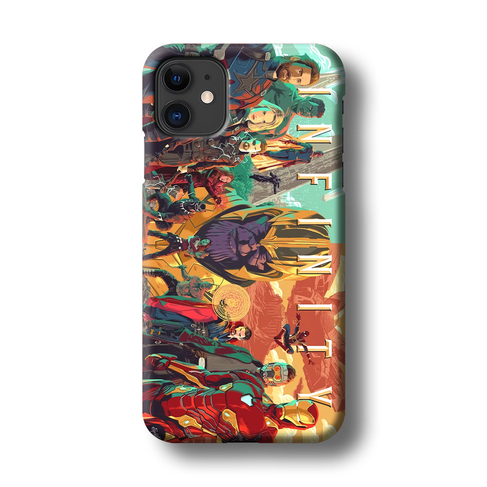 Avenger Infinity Poster of Members iPhone 11 Case
