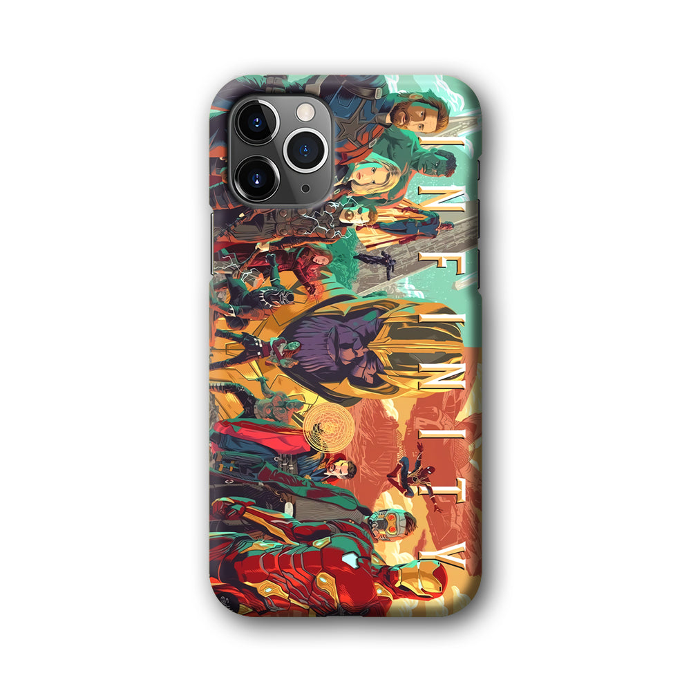 Avenger Infinity Poster of Members iPhone 11 Pro Case