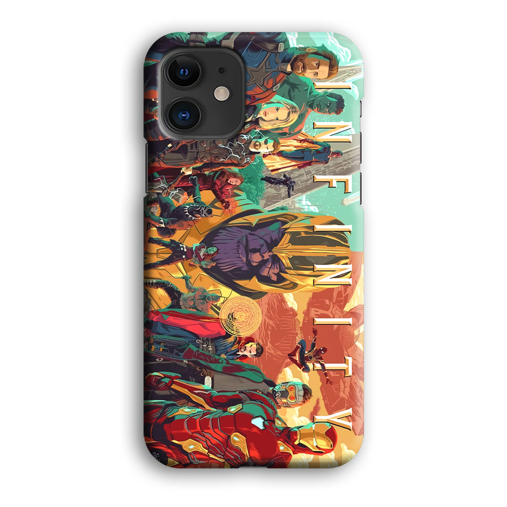 Avenger Infinity Poster of Members iPhone 12 Case