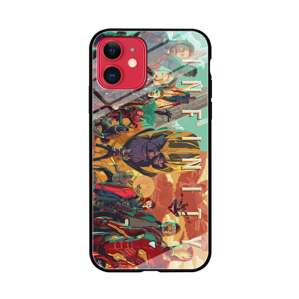 Avenger Infinity Poster of Members iPhone 11 Case