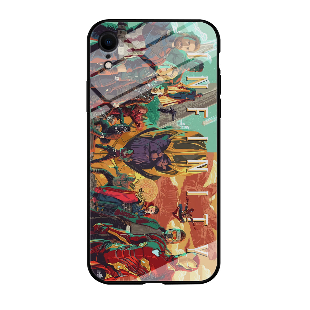 Avenger Infinity Poster of Members iPhone XR Case