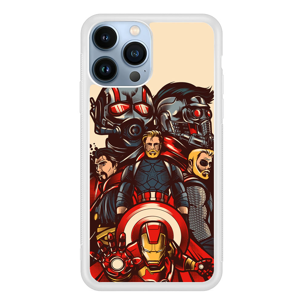 Avenger Ironman and Team iPhone 13 Pro Case