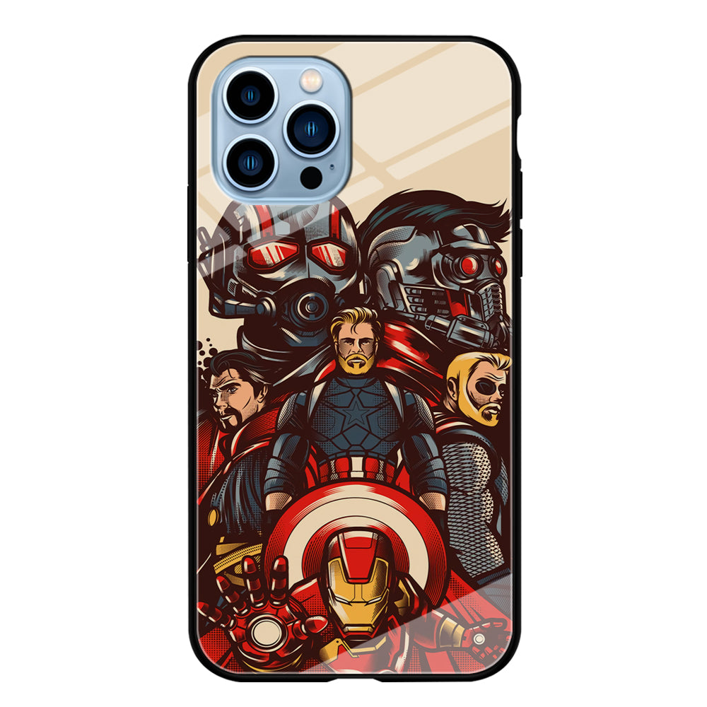Avenger Ironman and Team iPhone 13 Pro Max Case