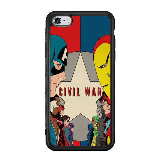 Avengers Civil War Comic iPhone 6 Plus | 6s Plus Case