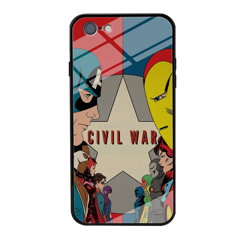 Avengers Civil War Comic iPhone 6 Plus | 6s Plus Case