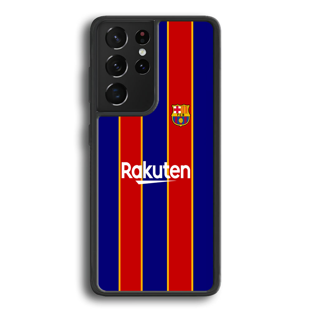 Barcelona FC 2022 Jersey Version Samsung Galaxy S21 Ultra Case - Carneyforia