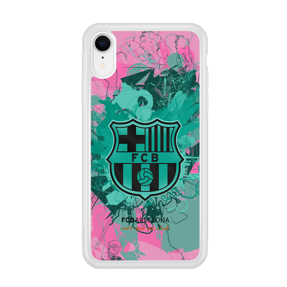 Barcelona FC Spark of Victory iPhone XR Case